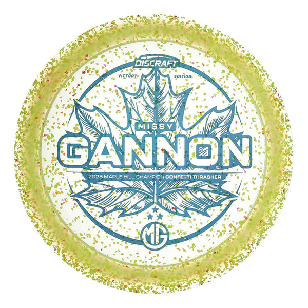 #15 (Blue Light Holo) 167-169 Missy Gannon Maple Hill Confetti Thrasher