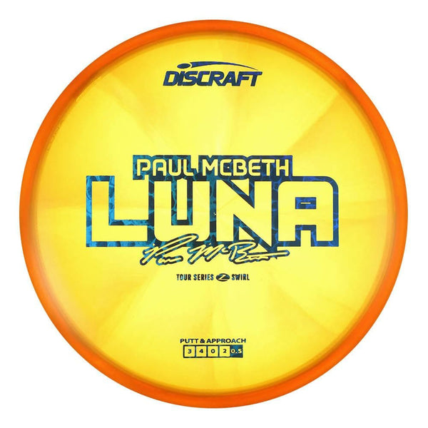 #42 (Blue Pebbles) 173-174 2025 Tour Series Z Swirl Paul McBeth Luna #2