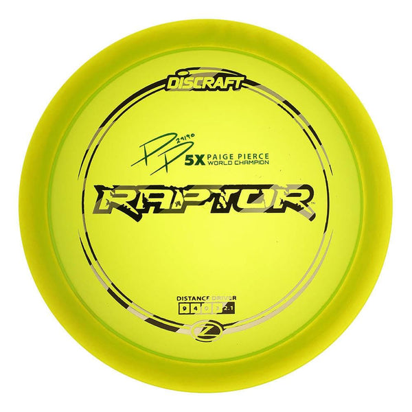 #3 Yellow (Zebra/Green Metallic) 170-172 Paige Pierce 5x Z Raptor