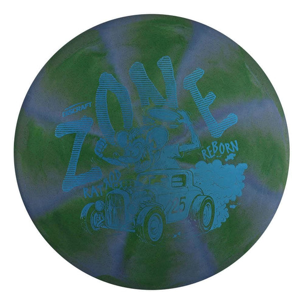 #46 (Blue Light Holo) 173-174 Rubber Blend Swirl Zone