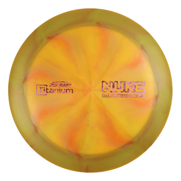 #19 (Pink Flowers) 173-174 Titanium (Ti) Swirl Nuke