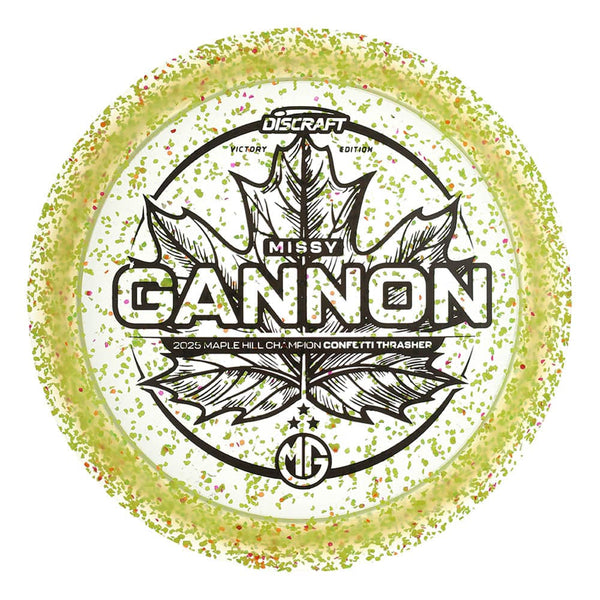 #12 (Black) 167-169 Missy Gannon Maple Hill Confetti Thrasher