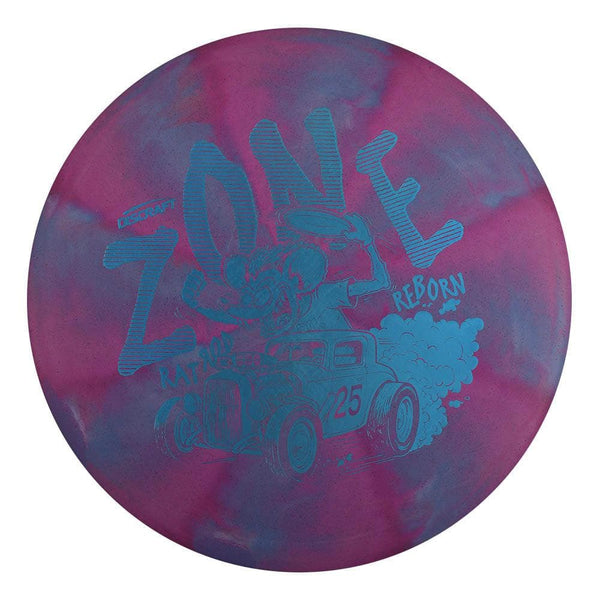 #45 (Blue Light Holo) 173-174 Rubber Blend Swirl Zone