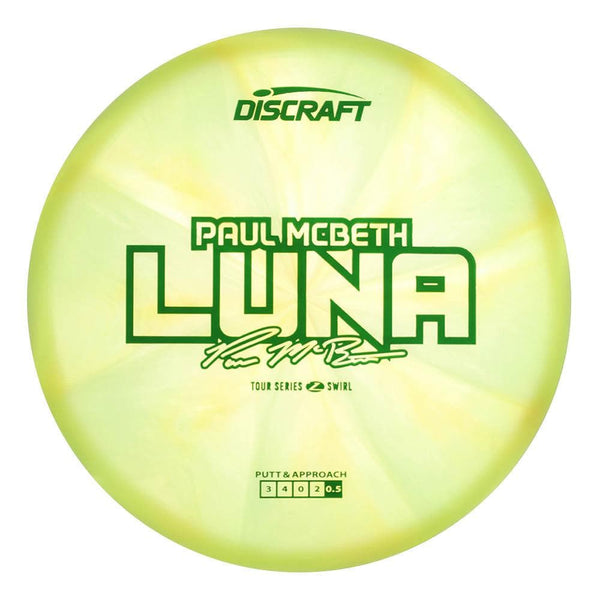 #44 (Green Dark Matte) 173-174 2025 Tour Series Z Swirl Paul McBeth Luna