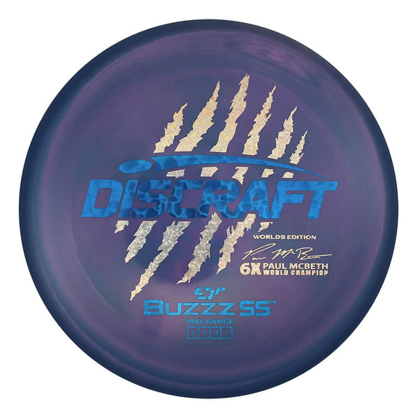 #43 (Blue Pebbles/Silver Confetti) 175-176 2026 Worlds 6 Claw Buzzz SS #1