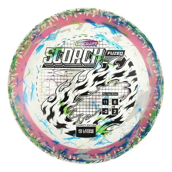 #68 Pink Rim (EXACT DISC) 173-174 Charity Jawbreaker Z Flx Scorch w/ Solid ESP Rim