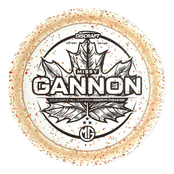 #10 (Black) 167-169 Missy Gannon Maple Hill Confetti Thrasher