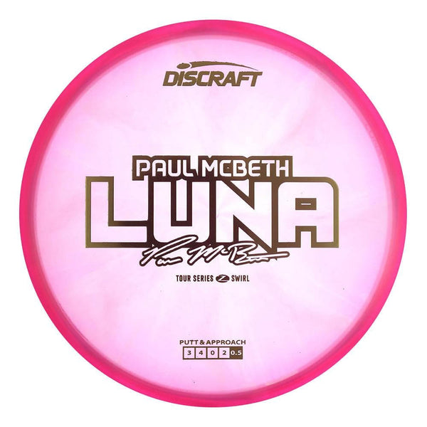 #43 (Gold Metallic) 173-174 2025 Tour Series Z Swirl Paul McBeth Luna