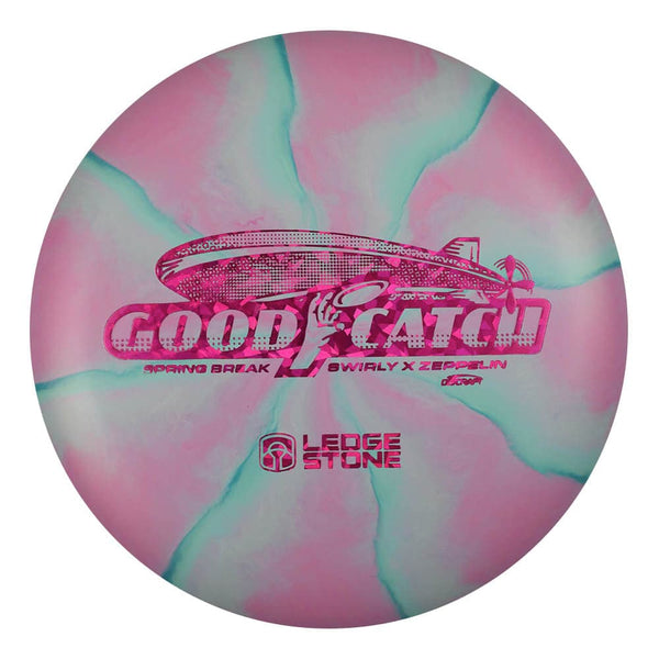 #60 (Magenta Shatter) 160-163 X Swirl Zeppelin
