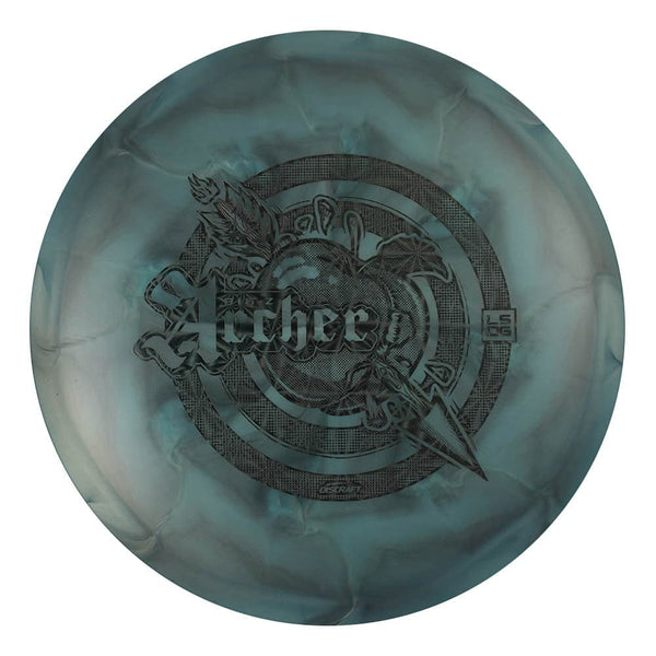 #42 (Black Kaleidoscope) 175-176 Big Z Swirl Archer