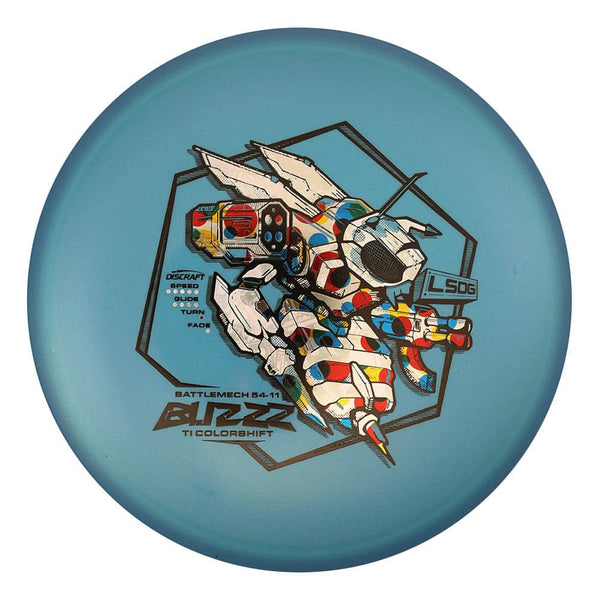 #42 (Black/Money/Wonderbread ) 177+ Titanium (Ti) Colorshift Buzzz