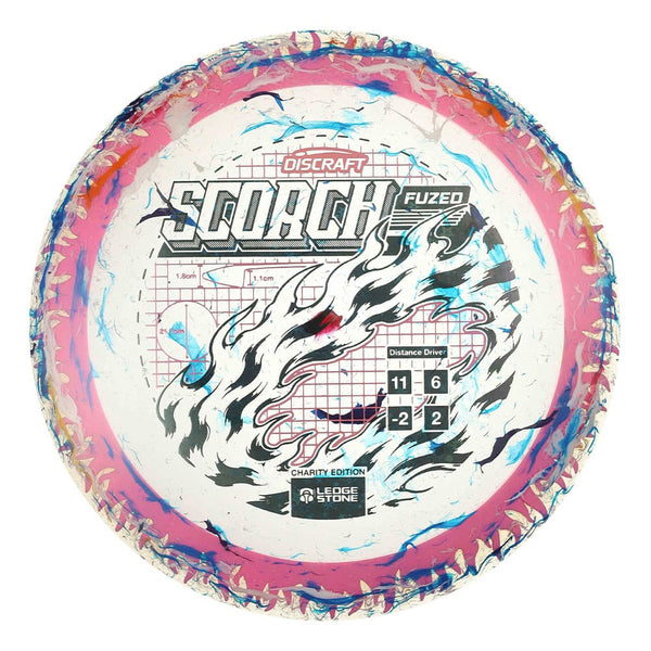 #66 Pink Rim (EXACT DISC) 173-174 Charity Jawbreaker Z Flx Scorch w/ Solid ESP Rim
