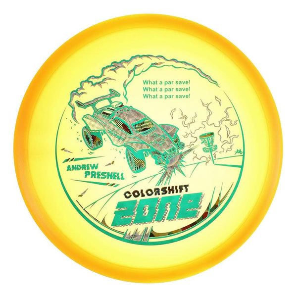 #21 Orange/Yellow (1) 173-174 Andrew Presnell TriFoil Colorshift Z Zone