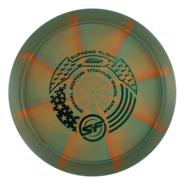 #41 EXACT DISC (Green Metallic) 173-174 Supreme Flight Ti Swirl Anax