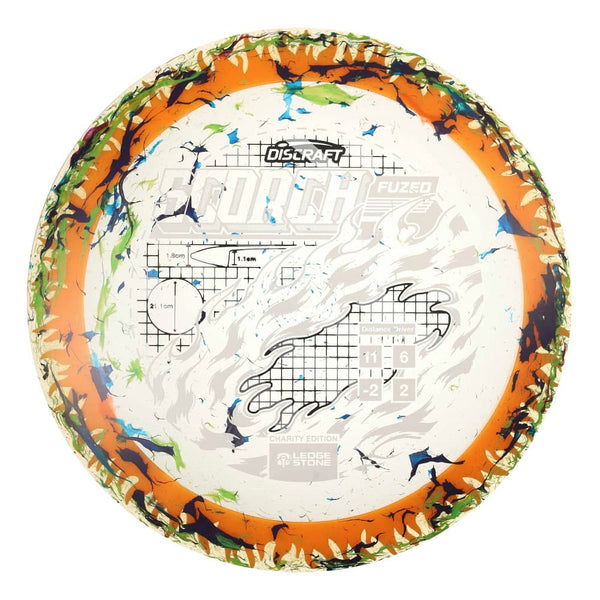 #65 Orange Rim (EXACT DISC) 173-174 Charity Jawbreaker Z Flx Scorch w/ Solid ESP Rim
