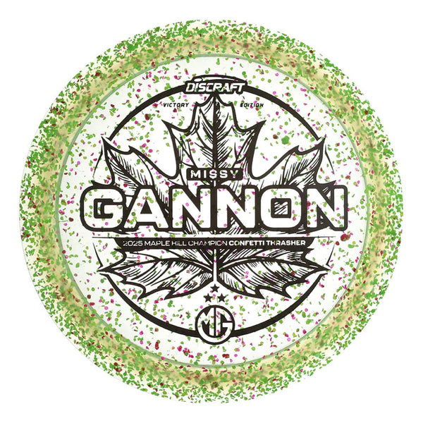 #7 (Black) 167-169 Missy Gannon Maple Hill Confetti Thrasher