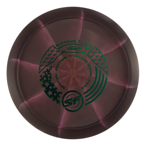 #40 EXACT DISC (Green Metallic) 173-174 Supreme Flight Ti Swirl Anax