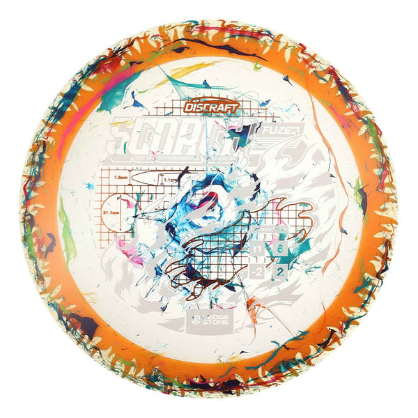 #64 Orange Rim (EXACT DISC) 173-174 Charity Jawbreaker Z Flx Scorch w/ Solid ESP Rim