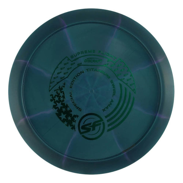 #39 EXACT DISC (Green Metallic) 173-174 Supreme Flight Ti Swirl Anax
