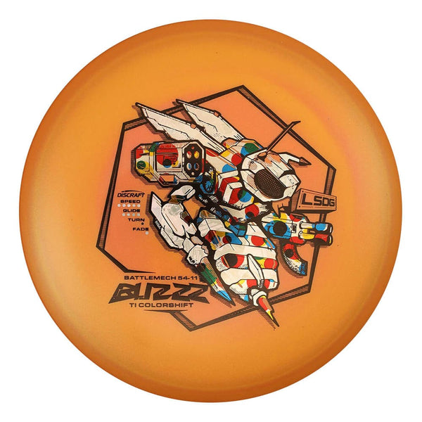 #39 (Black/Money/Wonderbread ) 177+ Titanium (Ti) Colorshift Buzzz