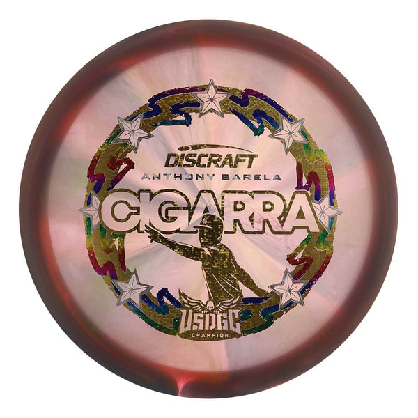 #50 (Gold Dots/Silver Shatter/Rainbow Sparkle Stars) 170-172 Anthony Barela Victory Edition Z Swirl Cigarra