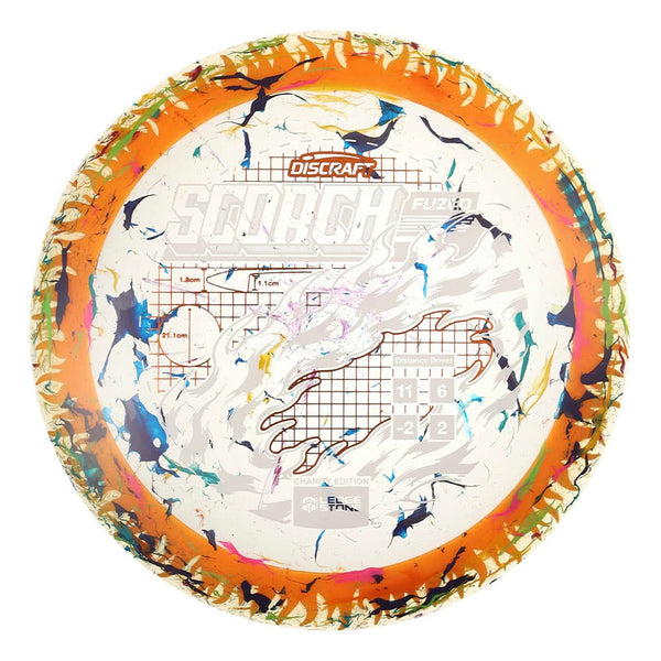 #63 Orange Rim (EXACT DISC) 173-174 Charity Jawbreaker Z Flx Scorch w/ Solid ESP Rim