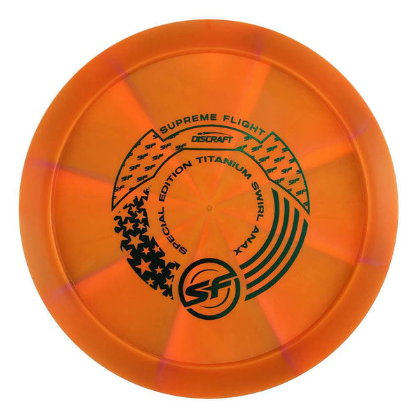 #38 EXACT DISC (Green Metallic) 173-174 Supreme Flight Ti Swirl Anax