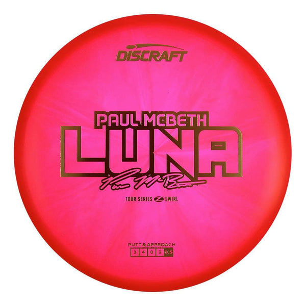 #38 (Gold Metallic) 173-174 2025 Tour Series Z Swirl Paul McBeth Luna