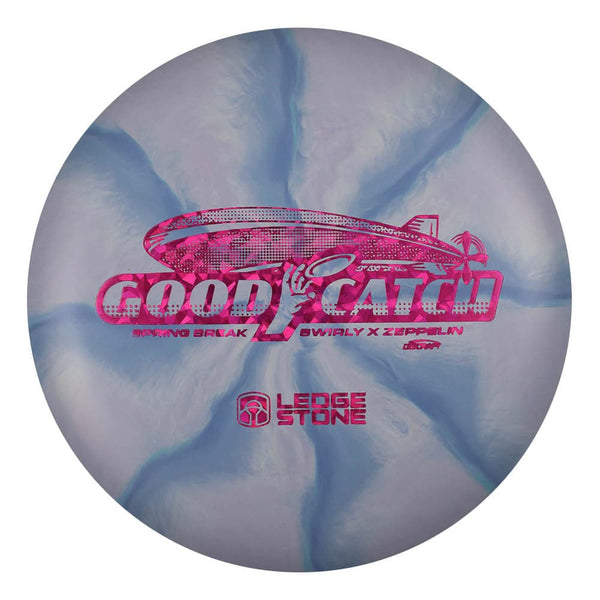 #55 (Magenta Shatter) 160-163 X Swirl Zeppelin