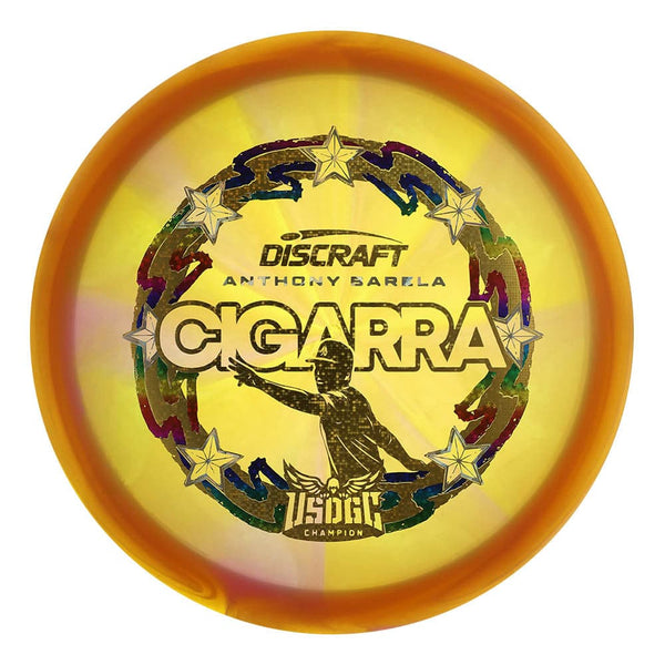 #49 (Gold Dots/Silver Shatter/Rainbow Sparkle Stars) 170-172 Anthony Barela Victory Edition Z Swirl Cigarra