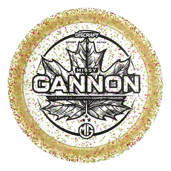 #4 (Black) 167-169 Missy Gannon Maple Hill Confetti Thrasher