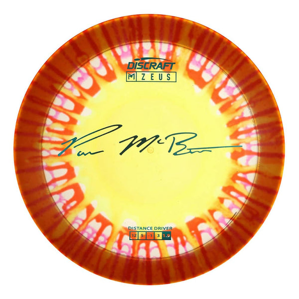 #10 (Teal Metallic) 173-174 Paul McBeth Fly & Flag Dye Z Zeus