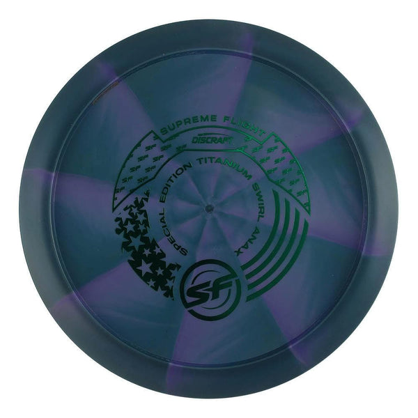 #36 EXACT DISC (Green Metallic) 173-174 Supreme Flight Ti Swirl Anax