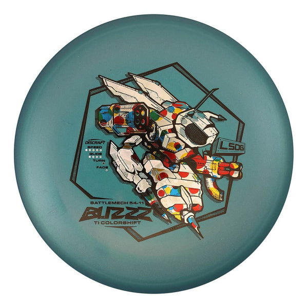 #36 (Black/Money/Wonderbread ) 177+ Titanium (Ti) Colorshift Buzzz