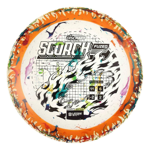 #60 Orange Rim (EXACT DISC) 173-174 Charity Jawbreaker Z Flx Scorch w/ Solid ESP Rim