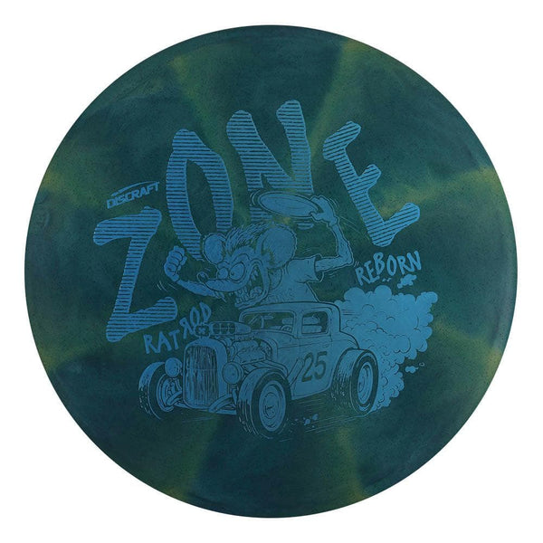 #35 (Blue Light Holo) 173-174 Rubber Blend Swirl Zone