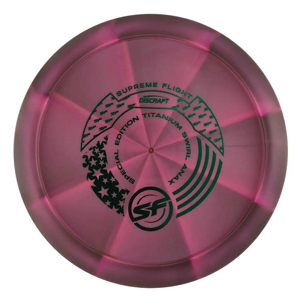 #35 EXACT DISC (Green Metallic) 173-174 Supreme Flight Ti Swirl Anax