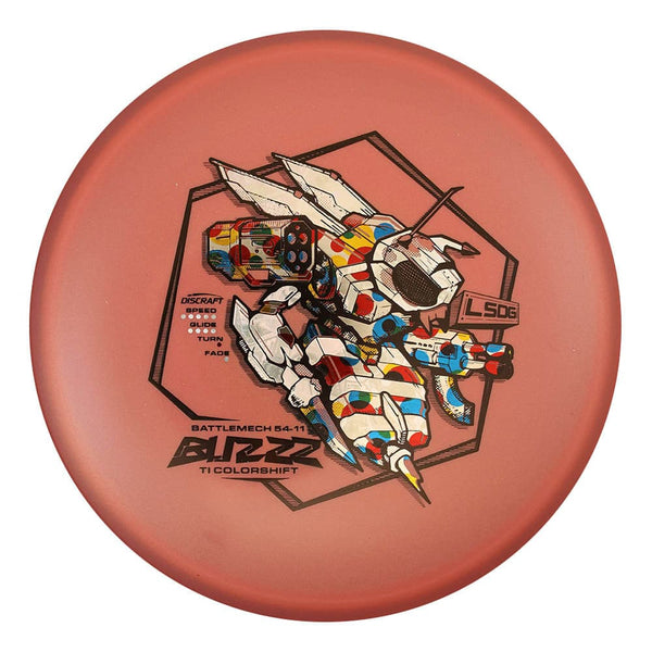 #35 (Black/Money/Wonderbread ) 177+ Titanium (Ti) Colorshift Buzzz