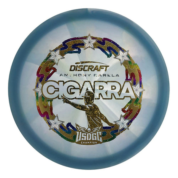 #46 (Gold Dots/Silver Shatter/Rainbow Sparkle Stars) 170-172 Anthony Barela Victory Edition Z Swirl Cigarra