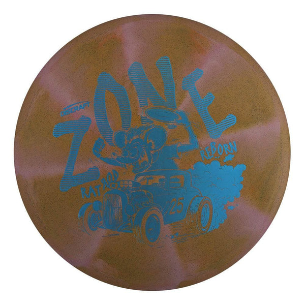 #34 (Blue Light Holo) 173-174 Rubber Blend Swirl Zone