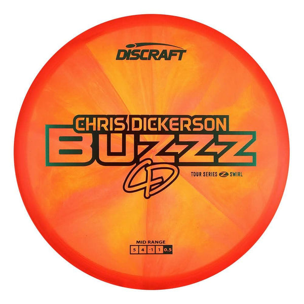 #34 (Green Metallic) 175-176 2025 Tour Series Z Swirl Chris Dickerson Buzzz
