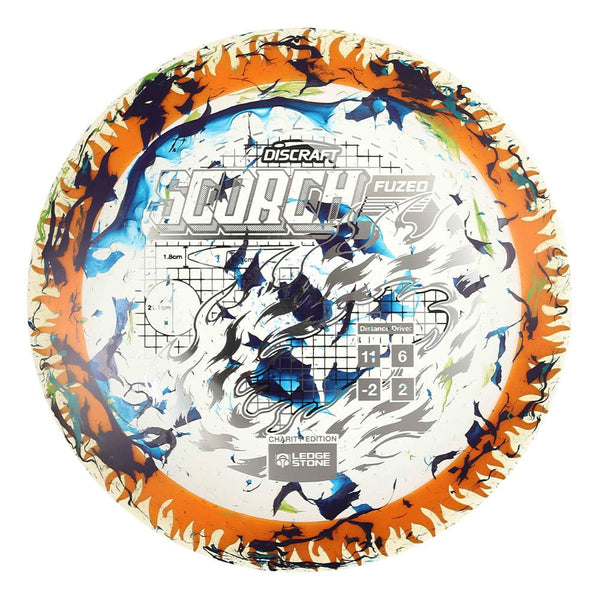 #58 Orange Rim (EXACT DISC) 173-174 Charity Jawbreaker Z Flx Scorch w/ Solid ESP Rim