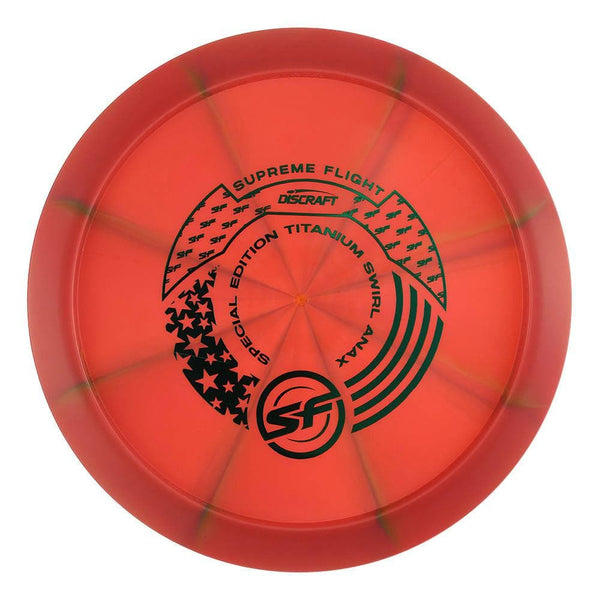 #33 EXACT DISC (Green Metallic) 173-174 Supreme Flight Ti Swirl Anax