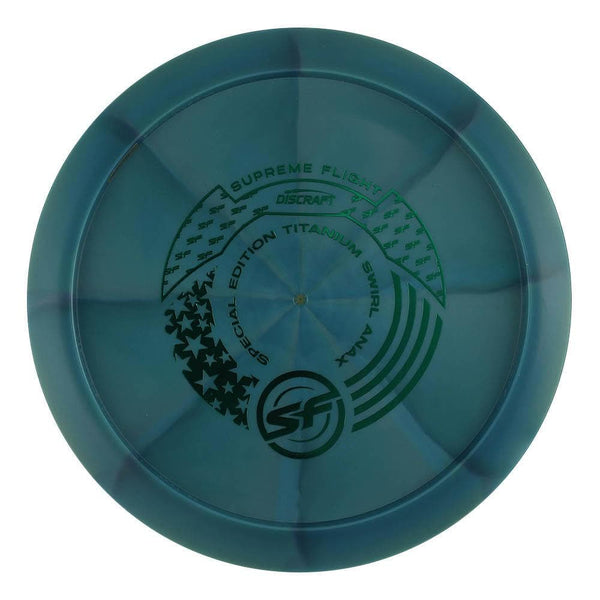 #32 EXACT DISC (Green Metallic) 173-174 Supreme Flight Ti Swirl Anax