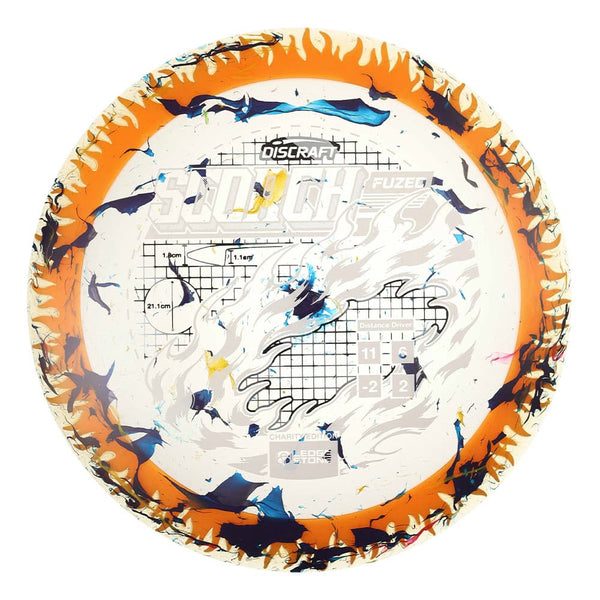 #56 Orange Rim (EXACT DISC) 173-174 Charity Jawbreaker Z Flx Scorch w/ Solid ESP Rim