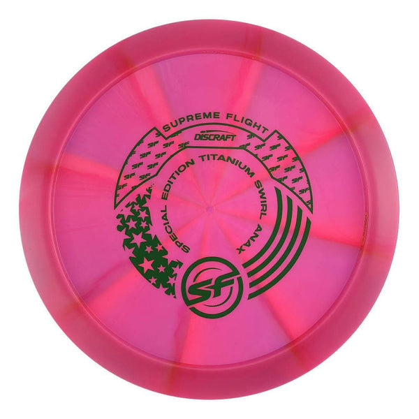 #31 EXACT DISC (Green Matte) 173-174 Supreme Flight Ti Swirl Anax