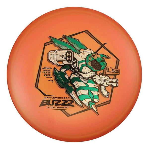 #31 (Black/Green Metallic/Silver Brushed) 177+ Titanium (Ti) Colorshift Buzzz