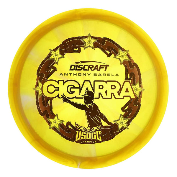 #42 (Copper Metallic/Gold Metallic/Cocoa Pebbles) 170-172 Anthony Barela Victory Edition Z Swirl Cigarra