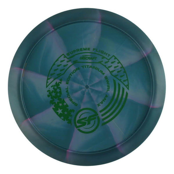 #30 EXACT DISC (Green Matte) 173-174 Supreme Flight Ti Swirl Anax
