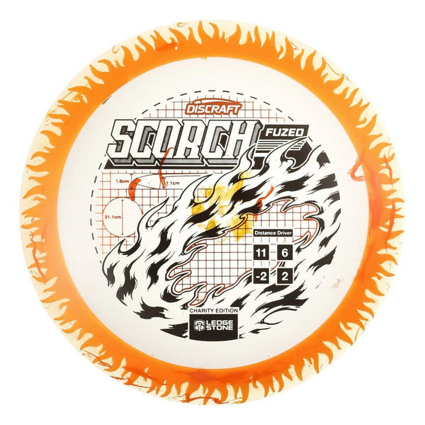 #54 Orange Rim (EXACT DISC) 173-174 Charity Jawbreaker Z Flx Scorch w/ Solid ESP Rim